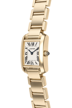 Tank Francaise Yellow Gold Quartz