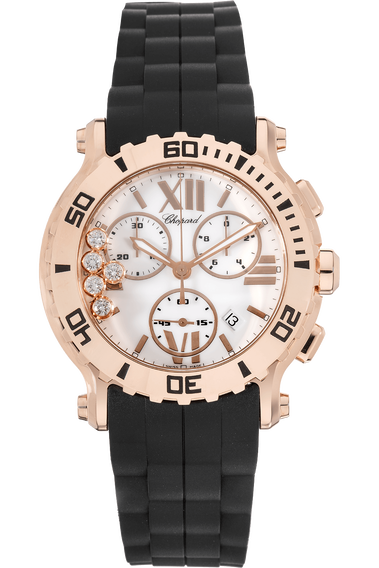 Pre Owned Chopard Happy Sport Chrono 283581 5001