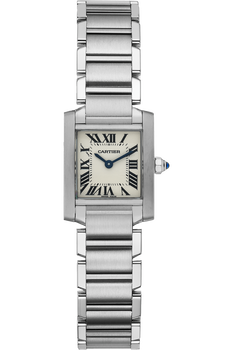 Tank Francaise Stainless Steel Quartz