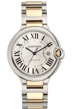 Ballon Bleu Yellow Gold and Stainless Steel Automatic