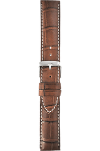 22 mm Chestnut Alligator Strap