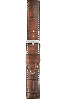 22 mm Chestnut Alligator Strap