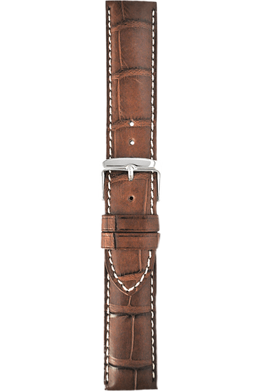 22 mm Chestnut Alligator Strap