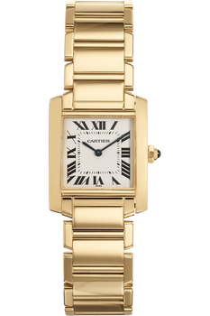 Tank Francaise Yellow Gold Quartz