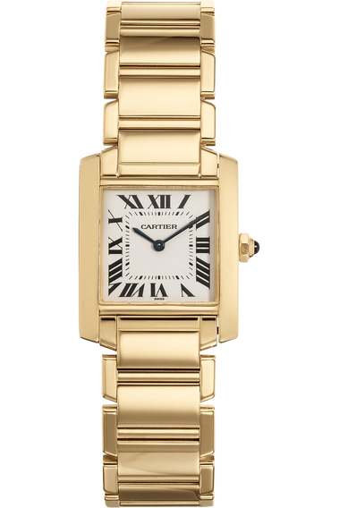 Tank Francaise Yellow Gold Quartz