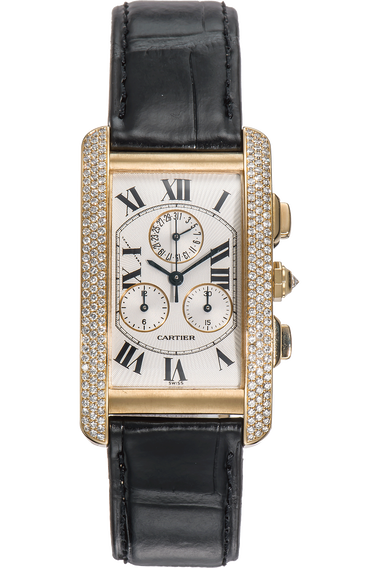 Tank Americane Chronograph Yellow Gold Quartz