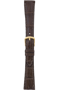 20 mm Brown Alligator Strap