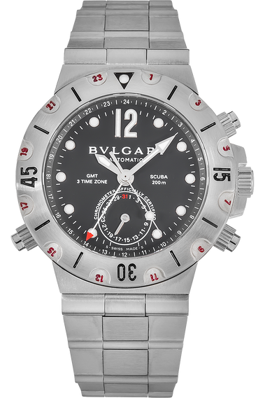 Diagono Professional GMT Stainless Steel Automatic