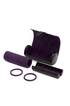 Blake Watch Roll with Capsule Black/Purple