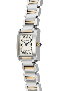 Tank Francaise Yellow Gold and Stainless Steel Quartz