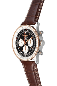 Navitimer 01 Rose Gold and Stainless Steel Automatic