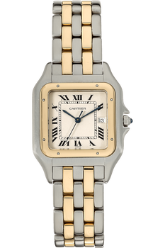 Panthere Yellow Gold and Stainless Steel Automatic