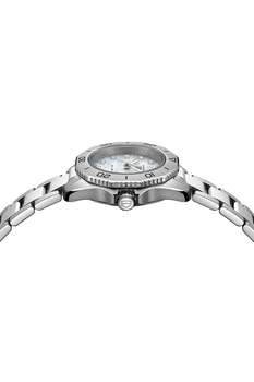 Aquaracer Quartz MOP Diamond Dial Steel Watch