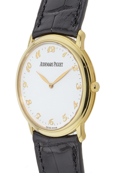 Round Ultra Slim Yellow Gold Manual
