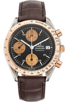 Speedmaster Date Rose Gold and Stainless Steel Automatic