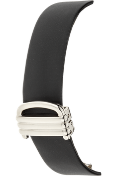 Declaration White Gold and Ceramic Quartz