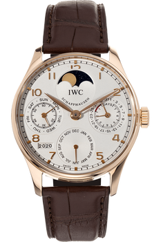 Portuguese Perpetual Calendar Rose Gold Automatic