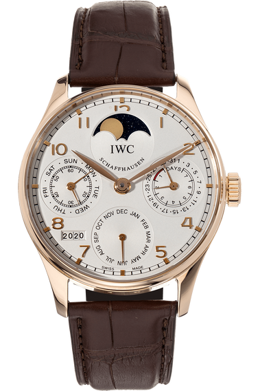 Portuguese Perpetual Calendar Rose Gold Automatic