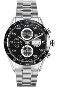 Carrera Calibre 16 Day-Date Chronograph Stainless Steel Automatic