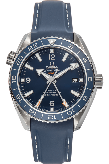 Seamaster Planet Ocean Co-Axial GMT Titanium Automatic