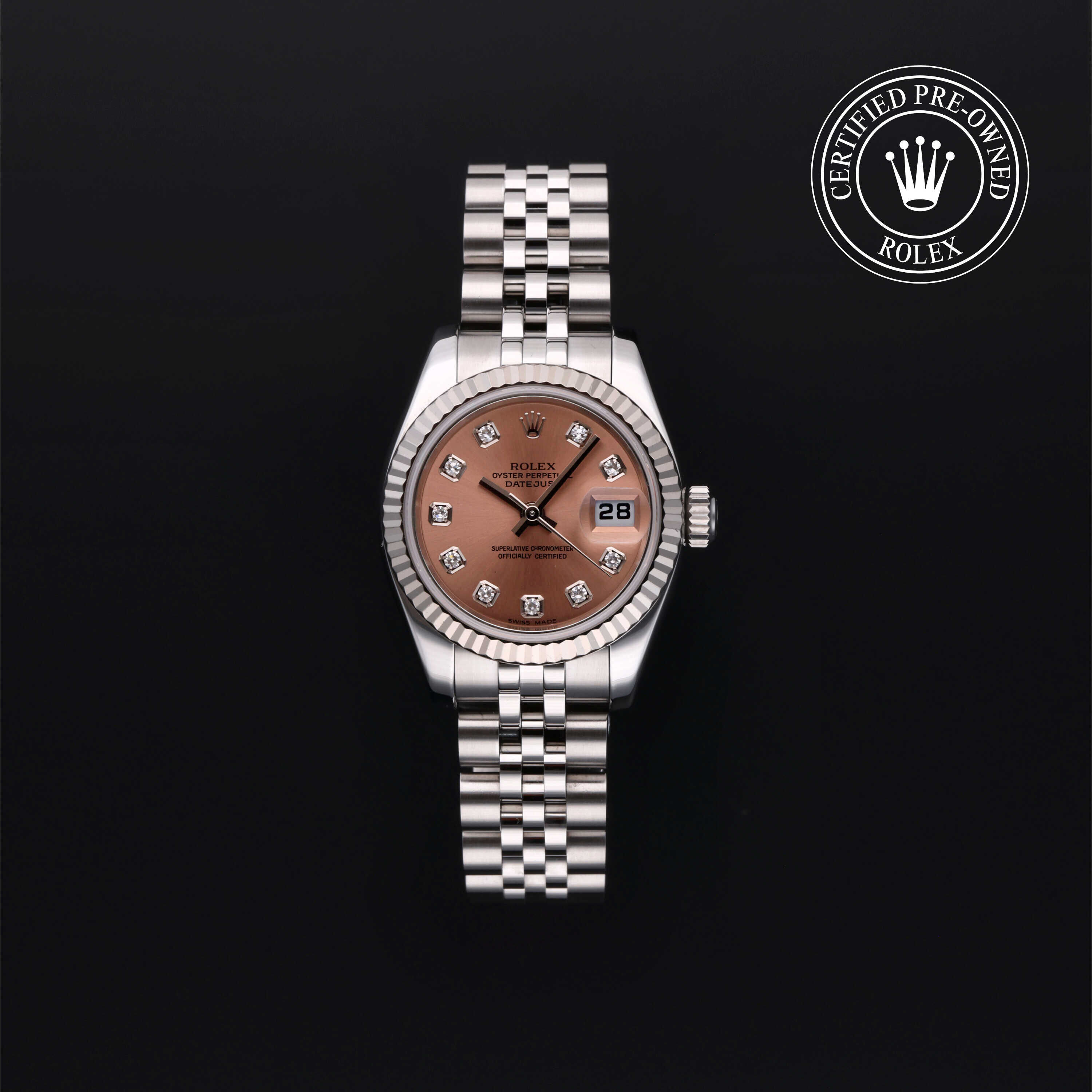 Used rolex women's oyster perpetual datejust on sale