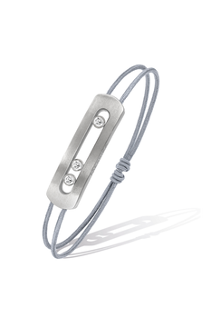 Move Titanium Natural Cord Bracelet