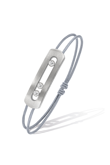 Move Titanium Natural Cord Bracelet