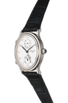 Calatrava Travel Time Reference 4864 White Gold Manual