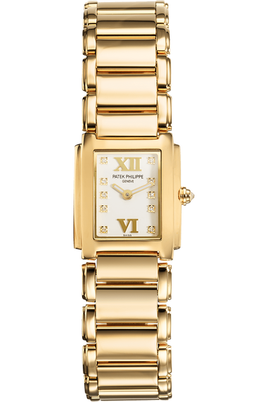 Twenty-4 Reference 4907 Yellow Gold Quartz