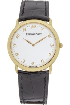 Round Ultra Slim Yellow Gold Manual