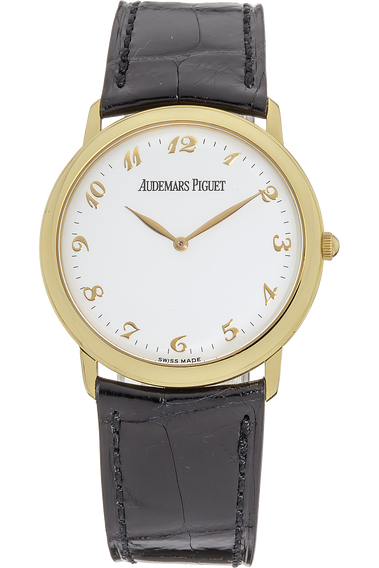 Round Ultra Slim Yellow Gold Manual