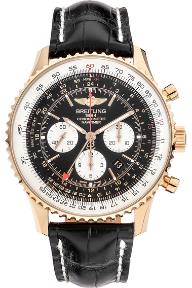Pre Owned Breitling Navitimer GMT Automatic Limited Edition RB044121 BD30
