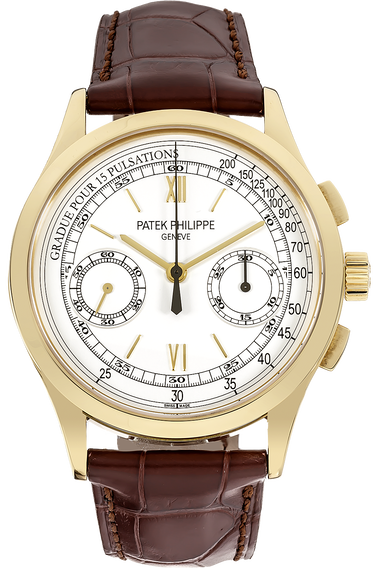 Chronograph Reference 5170J Yellow Gold Manual