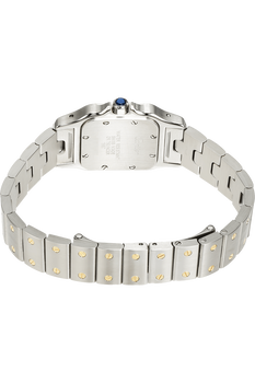Santos Galbee Yellow Gold and Stainless Steel Quartz