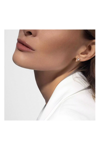 Fiery Studs 0.10CT in Pink Gold