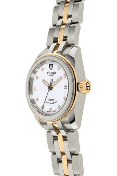 Glamour Date Yellow Gold and Stainless Steel Automatic