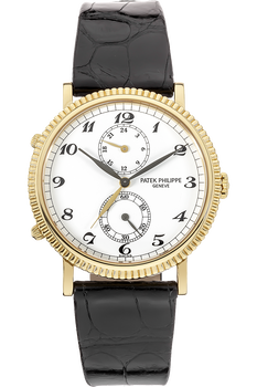 Travel Time Calatrava Reference 5034 Yellow Gold Manual
