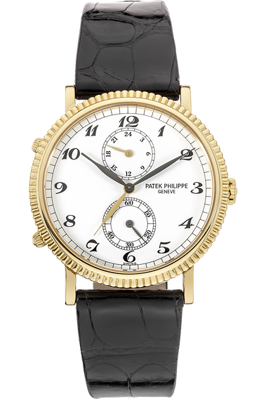 Travel Time Calatrava Reference 5034 Yellow Gold Manual