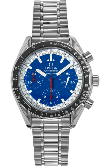 Speedmaster Reduced Michael Schumacher Cart Edition Stainless Steel Automatic