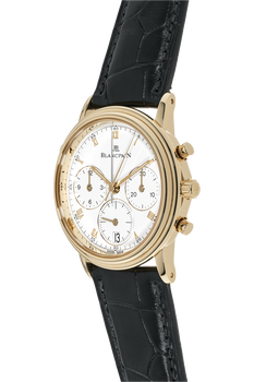 Villeret Split Second Chronograph Yellow Gold Automatic