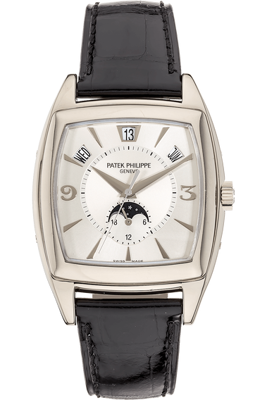 Gondolo Annual Calendar Reference 5135 White Gold Automatic