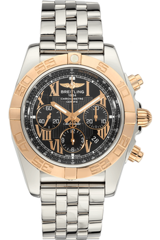 Chronomat B01 Rose Gold and Stainless Steel Automatic