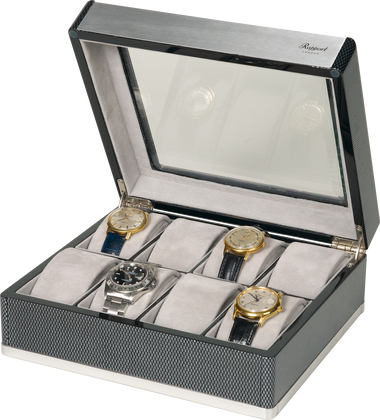 Carbon Fibre and Aluminum 8-Unit Watch Box