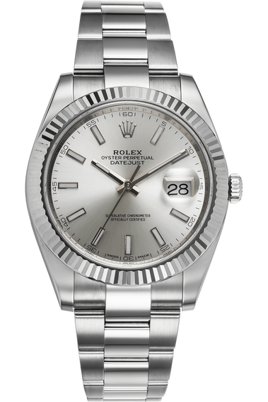 Datejust 41 White Gold and Stainless Steel Automatic
