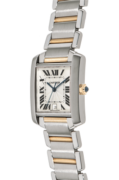 Tank Francaise Yellow Gold and Stainless Steel Automatic