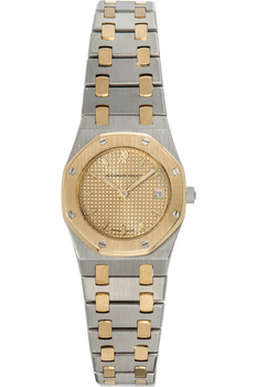 Royal Oak Yellow Gold and Stainless Steel Quartz