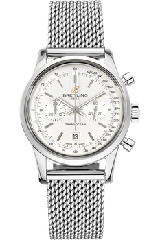 Transocean Chronograph 38 Stainless Steel Automatic