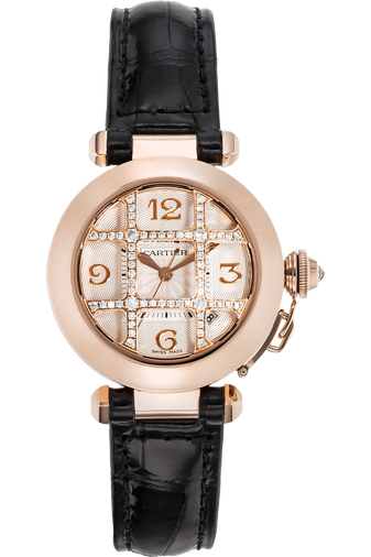 Pasha De Cartier Classique Rose Gold Automatic