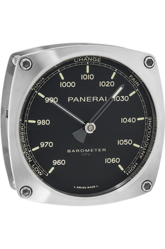 Wall Clock Stainless Steel Quartz