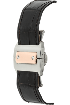 Santos 100 Rose Gold and Stainless Steel Automatic